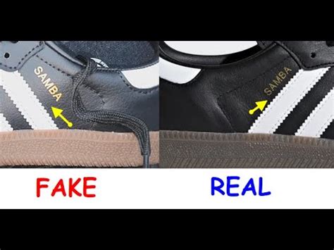 how to spot fake samba adidas|adidas samba counterfeit.